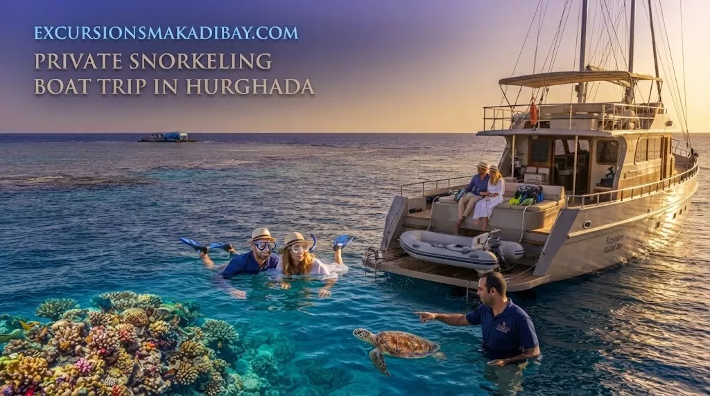 Private Snorkeling Boat Trip in Hurghada