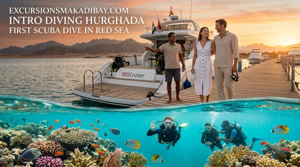 Intro Diving Hurghada – First Scuba Dive in Red Sea From Makadi Bay